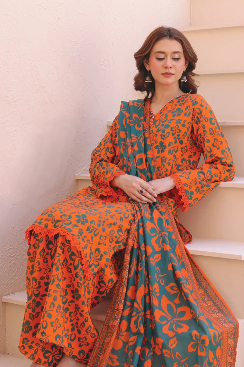 Bin Naeem Mehrunisa Edit 3 Piece Digital Printed Lawn Suit