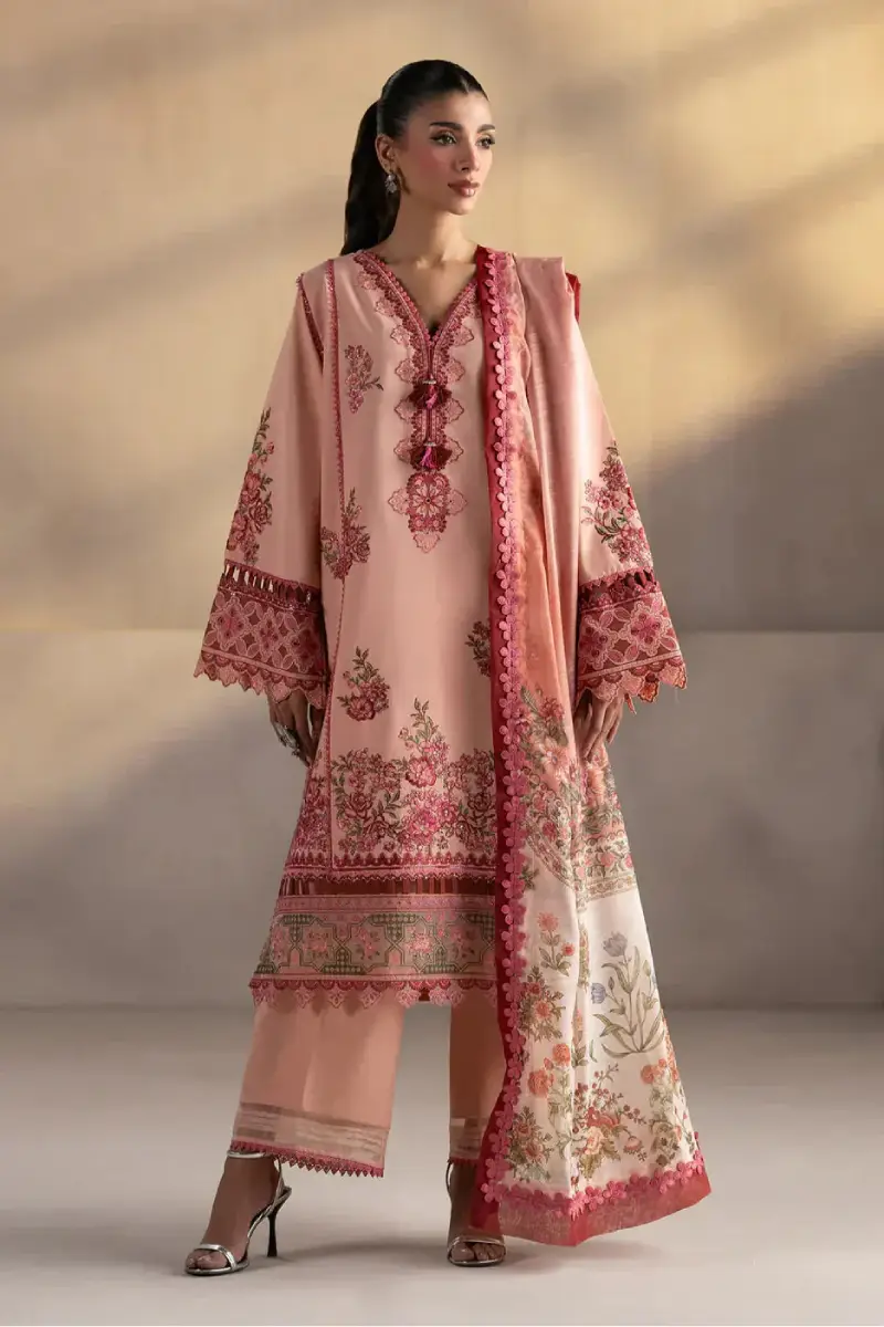 Rose Reverie Embroidered Lawn