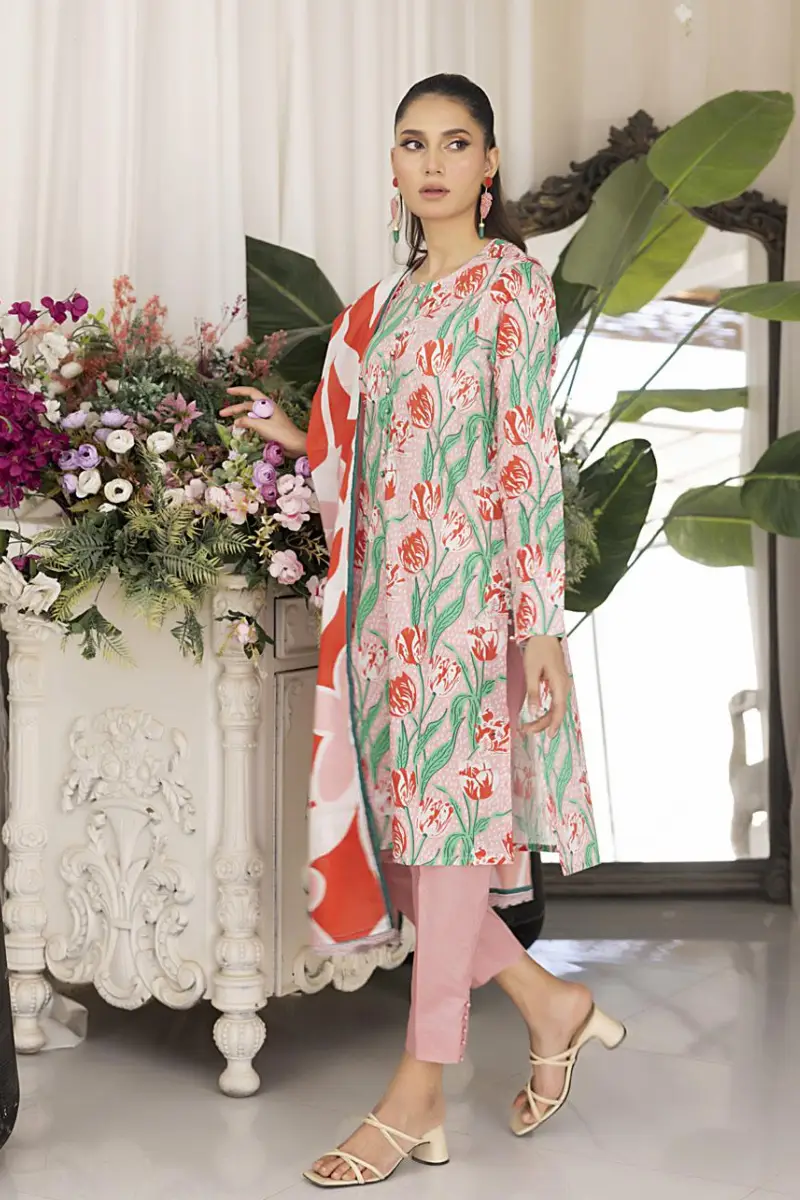 Salina 3 Piece Printed Lawn Suit